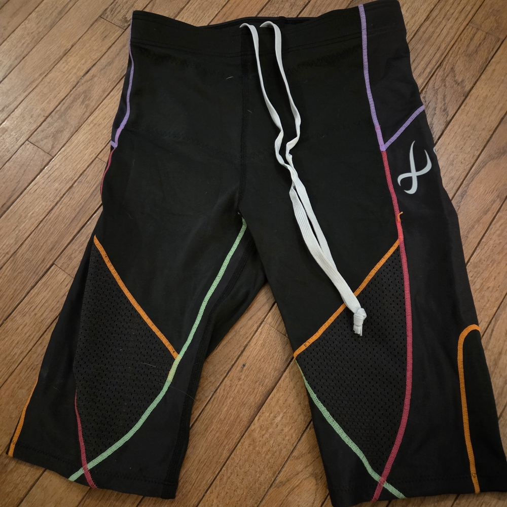 CW-X Black Compression Athletic Shorts - Women's Small